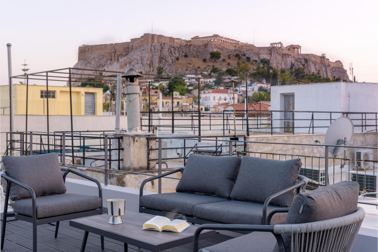 Meno Suite With Private Terrace - Jaccuzzi, Acropolis View アテネ エクステリア 写真