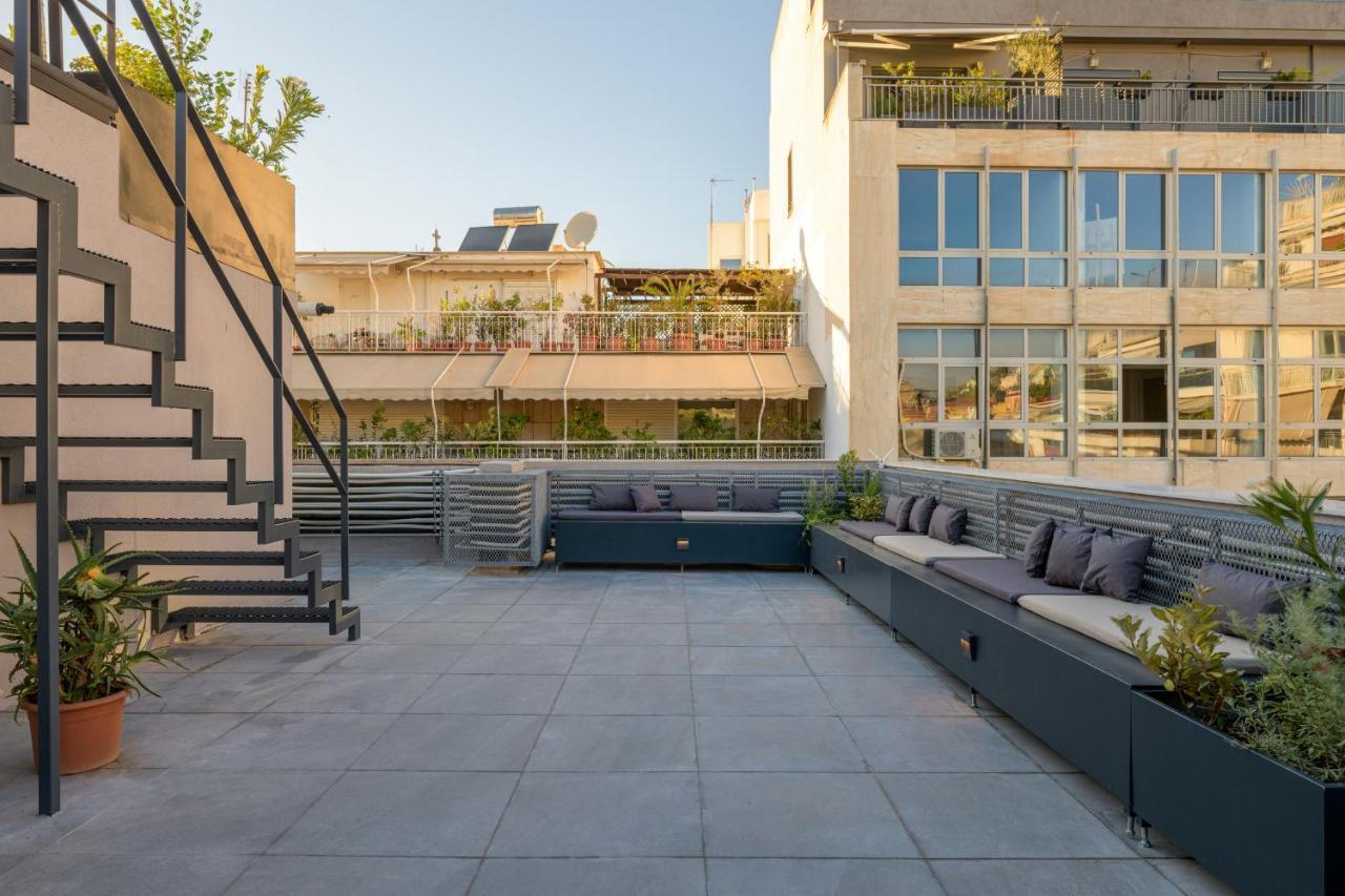 Meno Suite With Private Terrace - Jaccuzzi, Acropolis View アテネ エクステリア 写真
